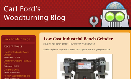 Carl Ford's Woodturning Blog